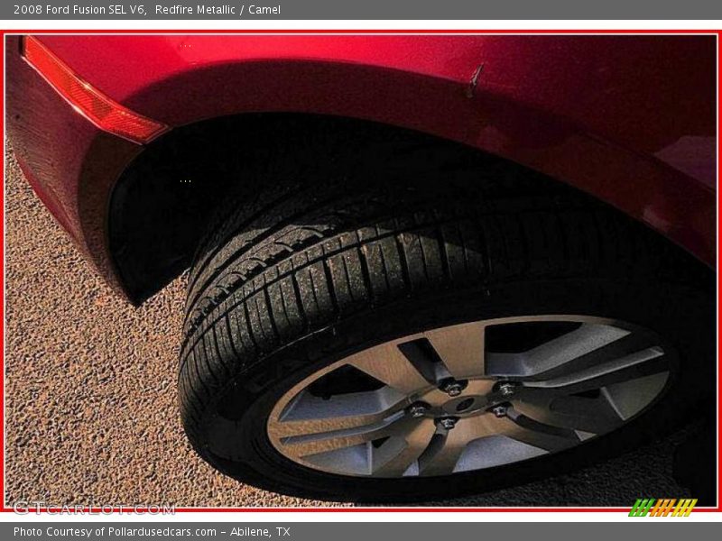 Redfire Metallic / Camel 2008 Ford Fusion SEL V6