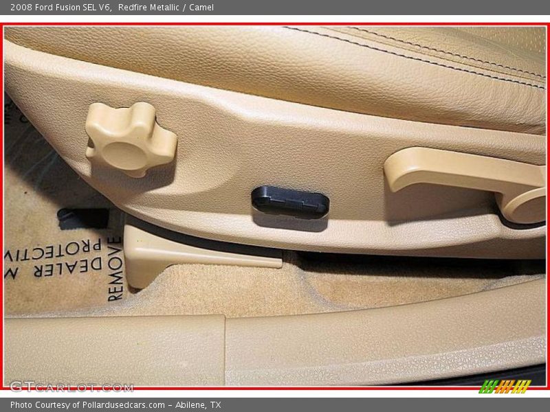 Redfire Metallic / Camel 2008 Ford Fusion SEL V6