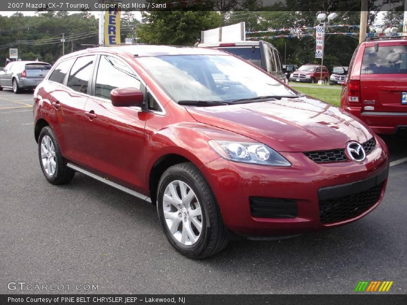 Copper Red Mica / Sand 2007 Mazda CX-7 Touring