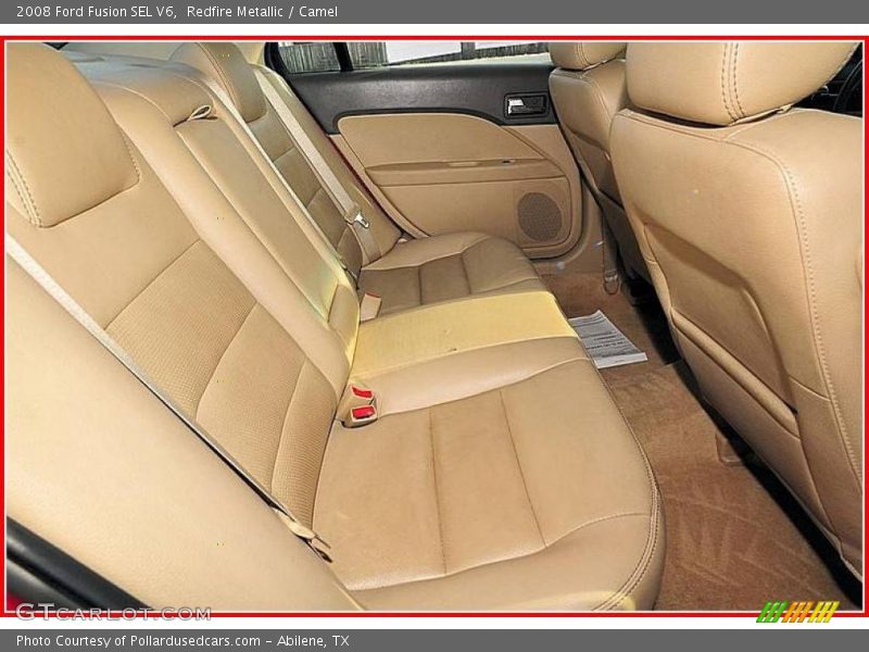 Redfire Metallic / Camel 2008 Ford Fusion SEL V6