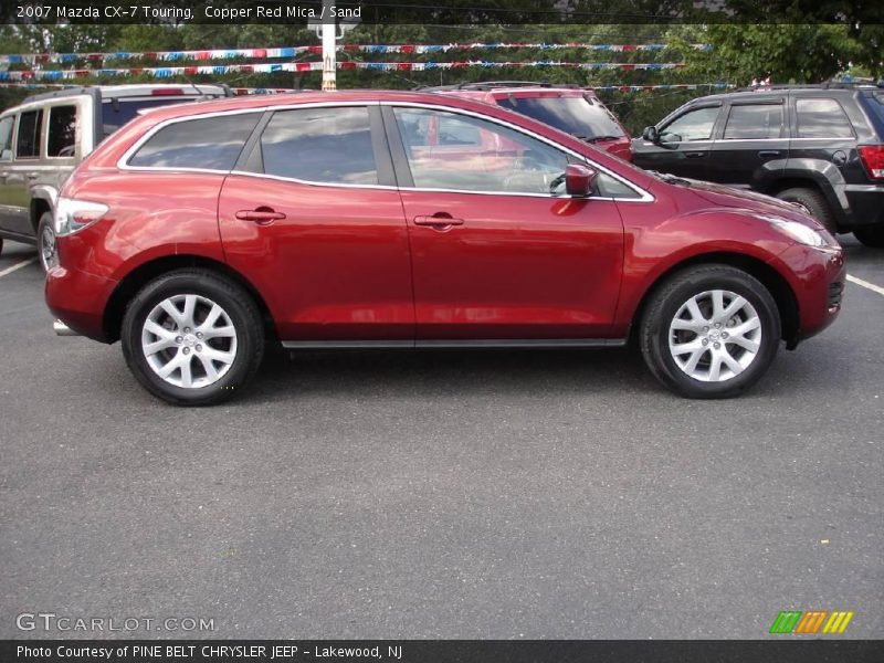 Copper Red Mica / Sand 2007 Mazda CX-7 Touring