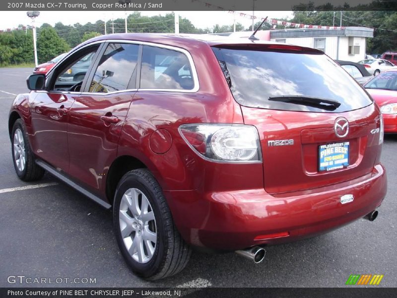 Copper Red Mica / Sand 2007 Mazda CX-7 Touring