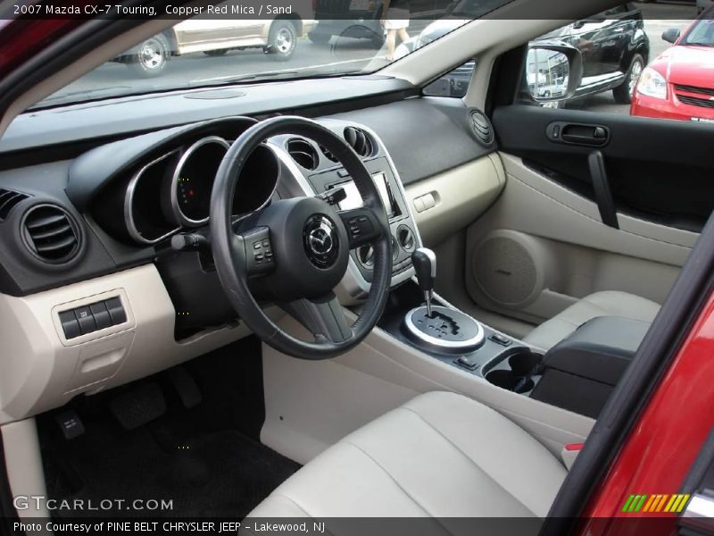 Copper Red Mica / Sand 2007 Mazda CX-7 Touring