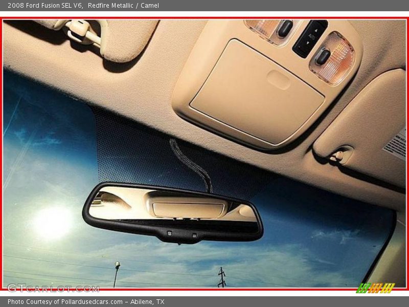 Redfire Metallic / Camel 2008 Ford Fusion SEL V6