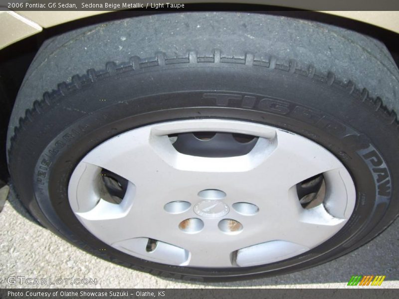 Sedona Beige Metallic / Light Taupe 2006 Pontiac G6 Sedan