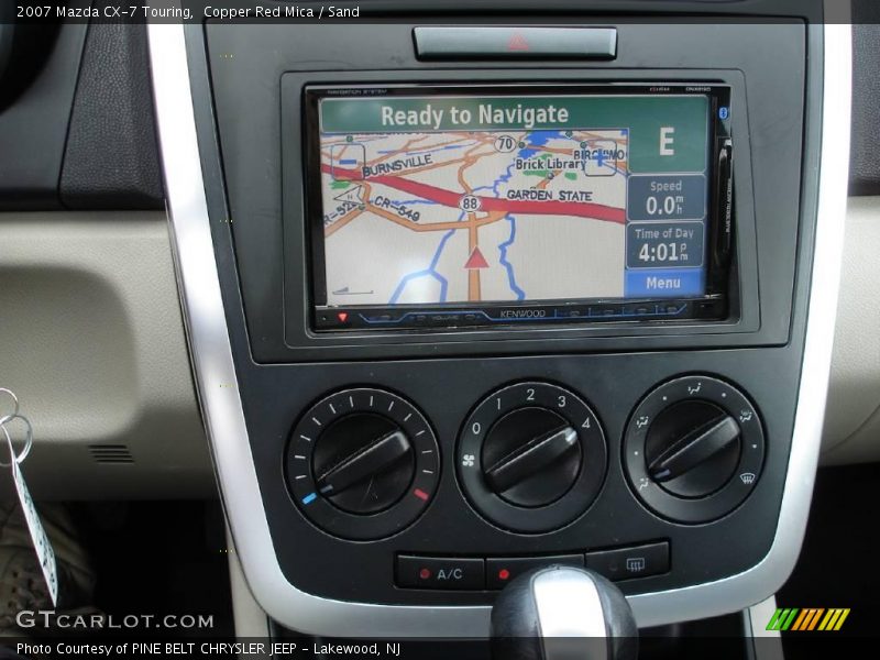 Copper Red Mica / Sand 2007 Mazda CX-7 Touring