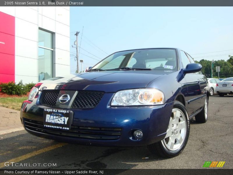 Blue Dusk / Charcoal 2005 Nissan Sentra 1.8