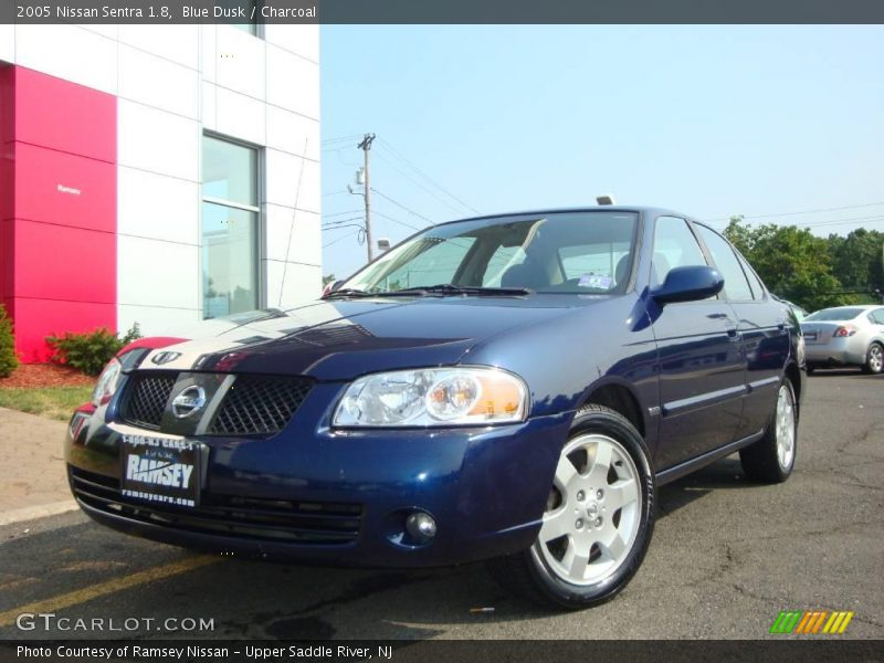Blue Dusk / Charcoal 2005 Nissan Sentra 1.8