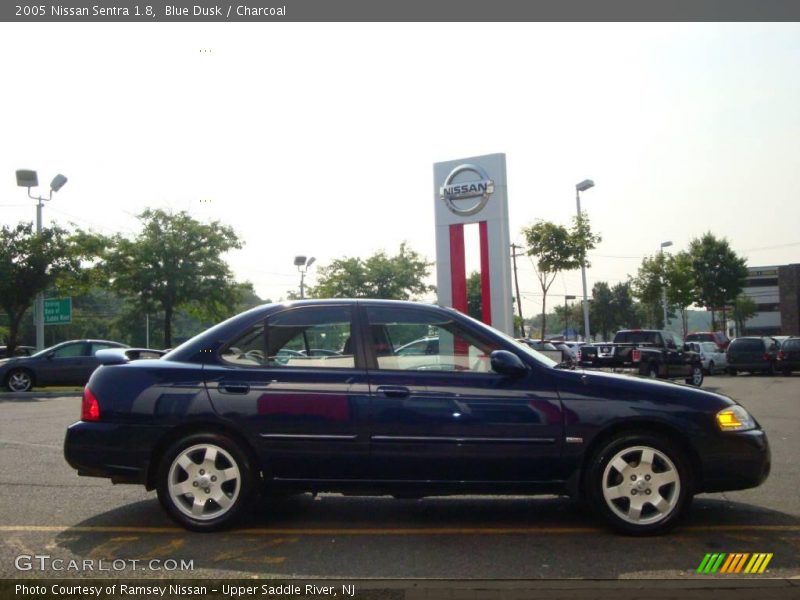 Blue Dusk / Charcoal 2005 Nissan Sentra 1.8