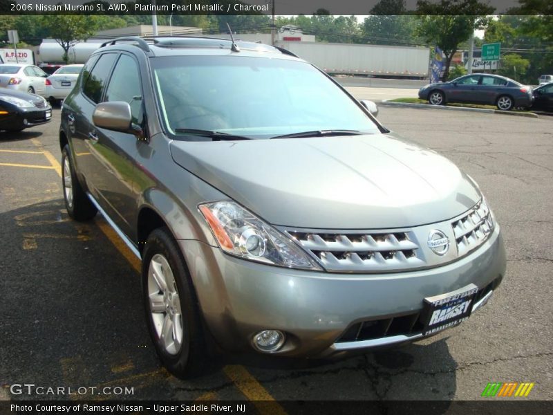 Platinum Pearl Metallic / Charcoal 2006 Nissan Murano SL AWD