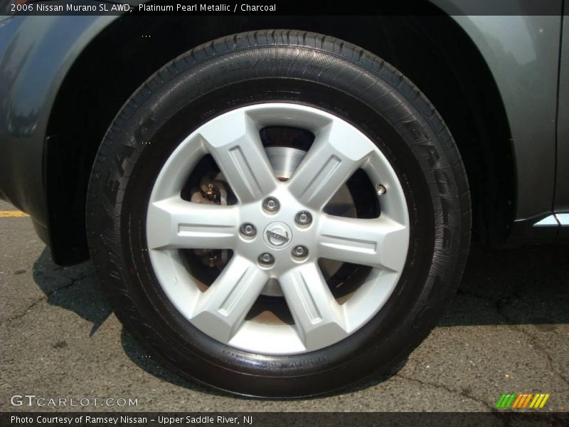 Platinum Pearl Metallic / Charcoal 2006 Nissan Murano SL AWD