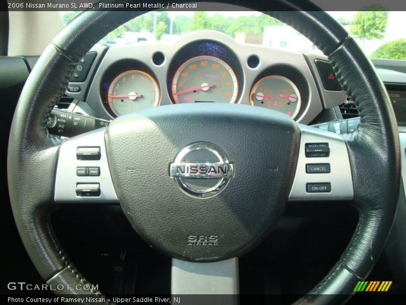 Platinum Pearl Metallic / Charcoal 2006 Nissan Murano SL AWD
