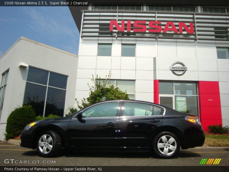Super Black / Charcoal 2008 Nissan Altima 2.5 S