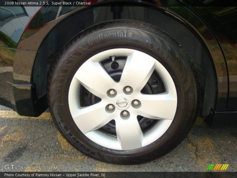 Super Black / Charcoal 2008 Nissan Altima 2.5 S