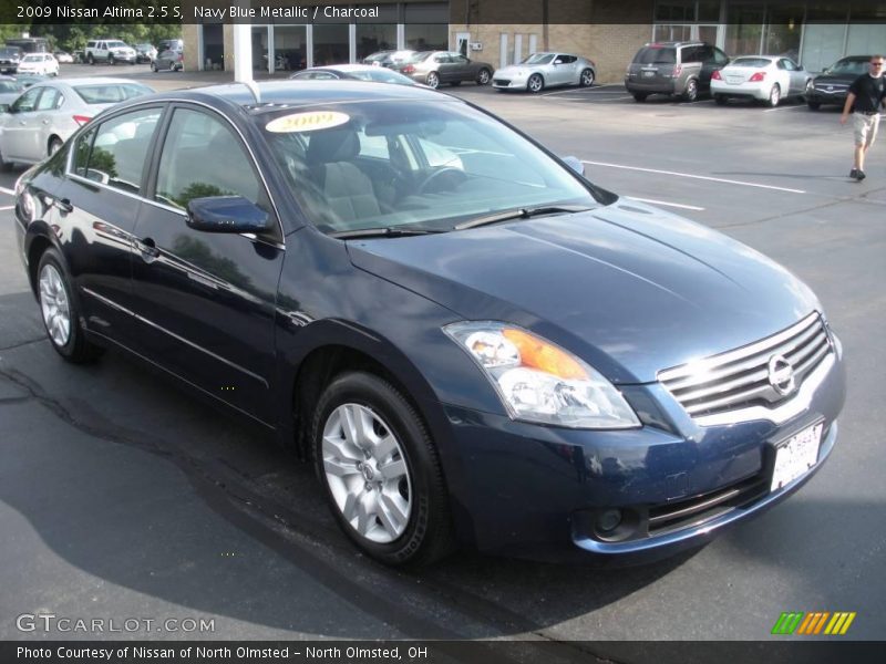 Navy Blue Metallic / Charcoal 2009 Nissan Altima 2.5 S