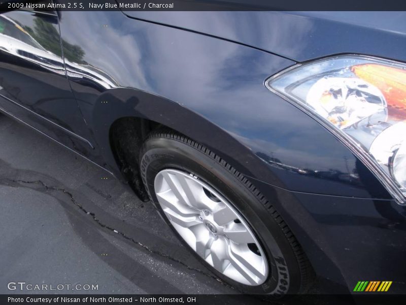 Navy Blue Metallic / Charcoal 2009 Nissan Altima 2.5 S