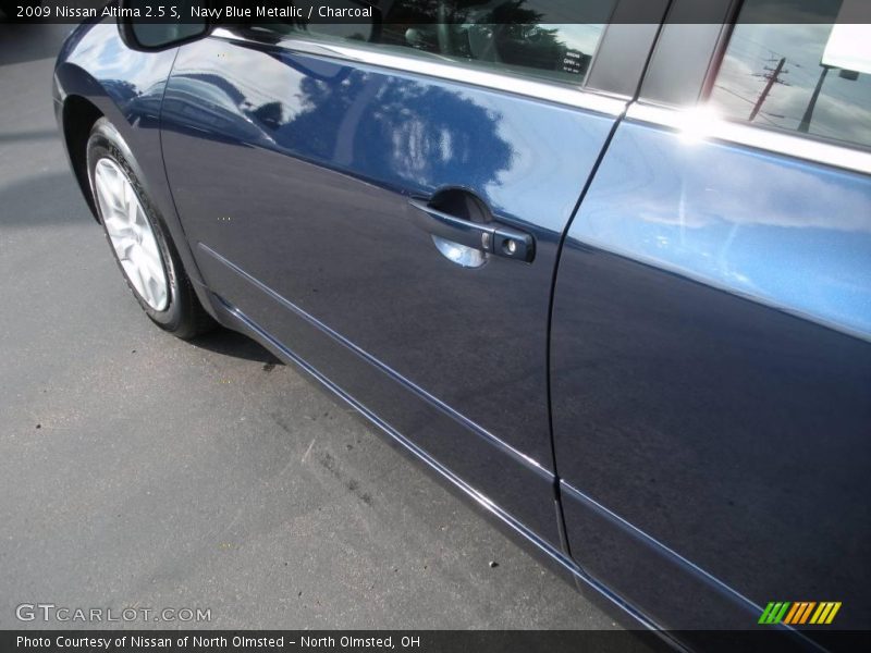 Navy Blue Metallic / Charcoal 2009 Nissan Altima 2.5 S