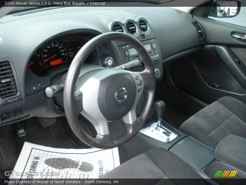 Navy Blue Metallic / Charcoal 2009 Nissan Altima 2.5 S