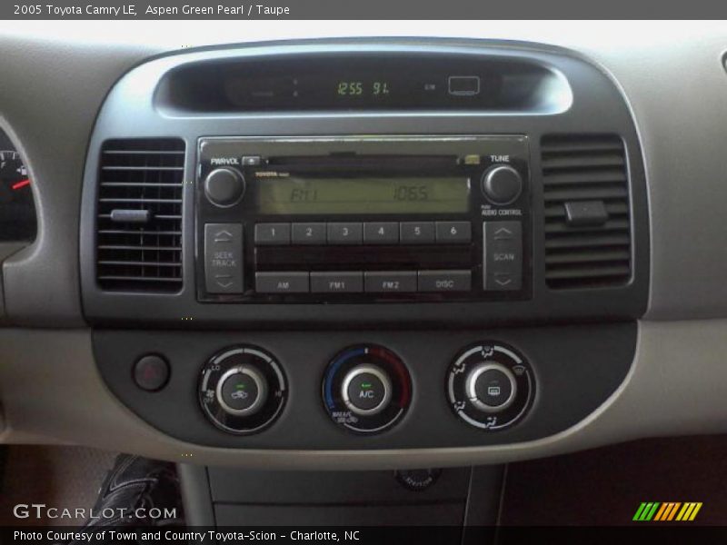 Aspen Green Pearl / Taupe 2005 Toyota Camry LE