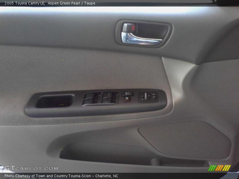 Aspen Green Pearl / Taupe 2005 Toyota Camry LE