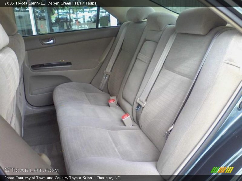 Aspen Green Pearl / Taupe 2005 Toyota Camry LE