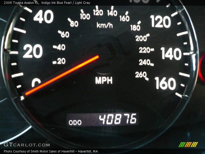 Indigo Ink Blue Pearl / Light Gray 2006 Toyota Avalon XL