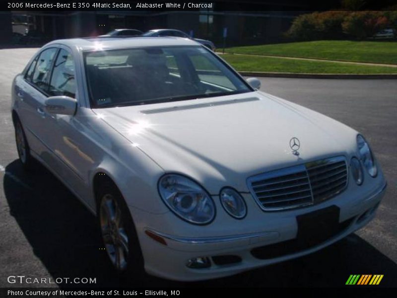 Alabaster White / Charcoal 2006 Mercedes-Benz E 350 4Matic Sedan