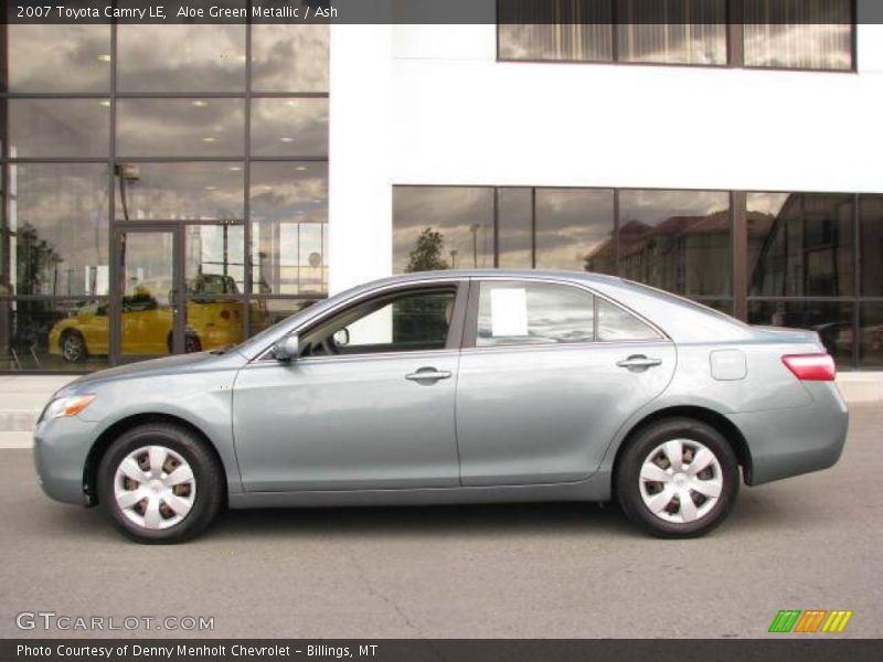 Aloe Green Metallic / Ash 2007 Toyota Camry LE