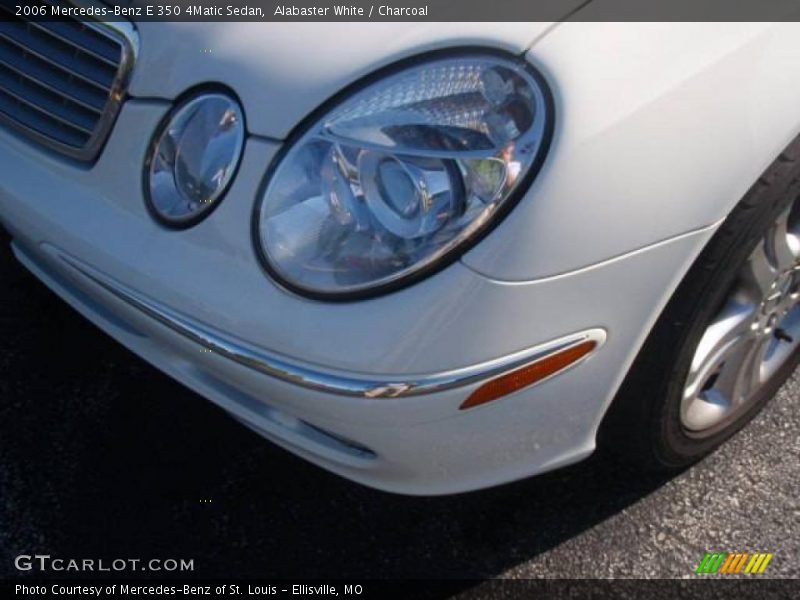 Alabaster White / Charcoal 2006 Mercedes-Benz E 350 4Matic Sedan