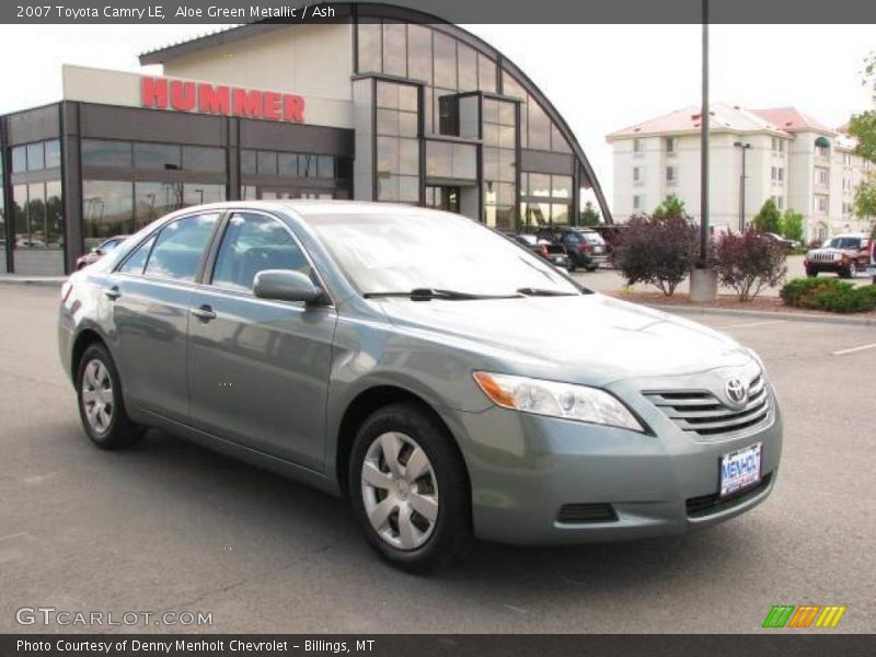 Aloe Green Metallic / Ash 2007 Toyota Camry LE