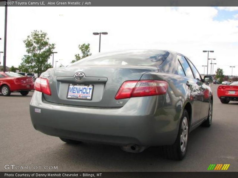 Aloe Green Metallic / Ash 2007 Toyota Camry LE