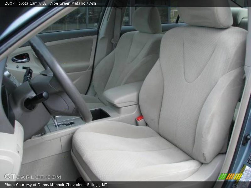 Aloe Green Metallic / Ash 2007 Toyota Camry LE