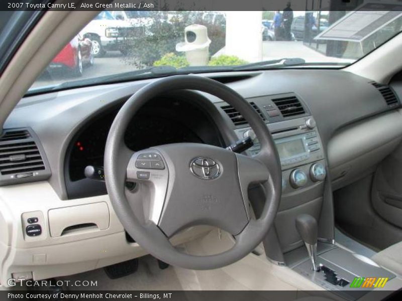Aloe Green Metallic / Ash 2007 Toyota Camry LE