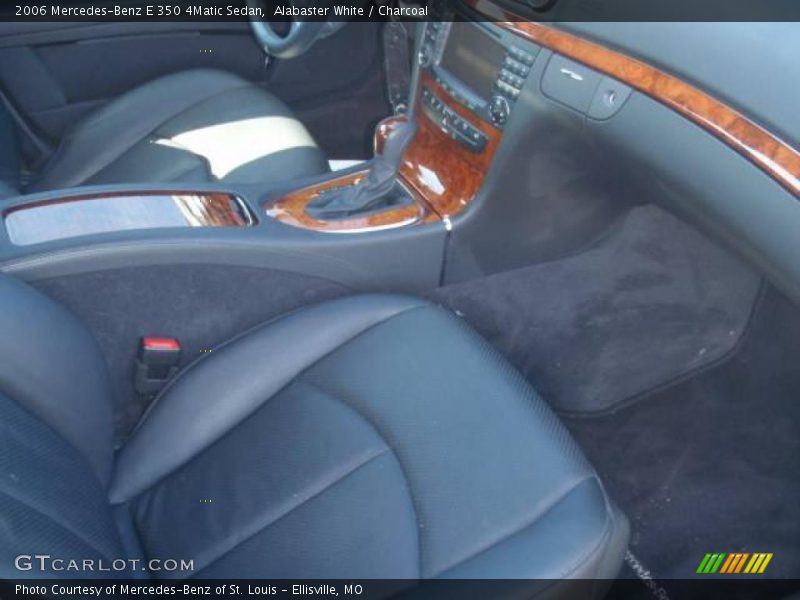 Alabaster White / Charcoal 2006 Mercedes-Benz E 350 4Matic Sedan
