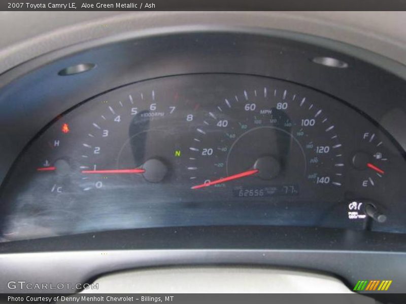 Aloe Green Metallic / Ash 2007 Toyota Camry LE