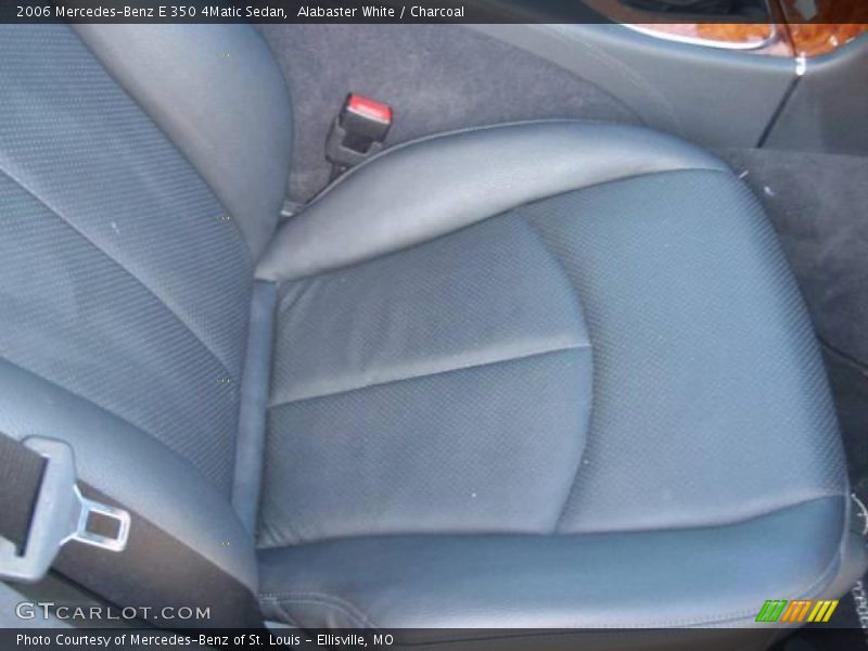 Alabaster White / Charcoal 2006 Mercedes-Benz E 350 4Matic Sedan