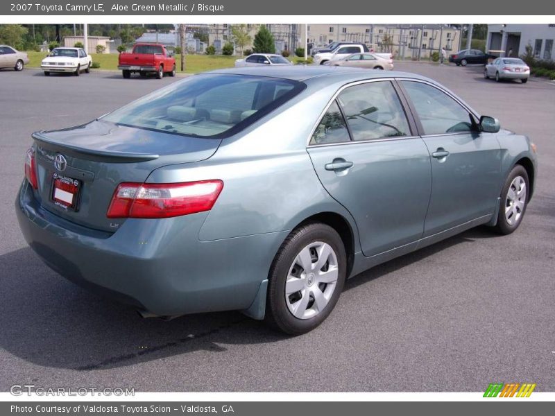 Aloe Green Metallic / Bisque 2007 Toyota Camry LE