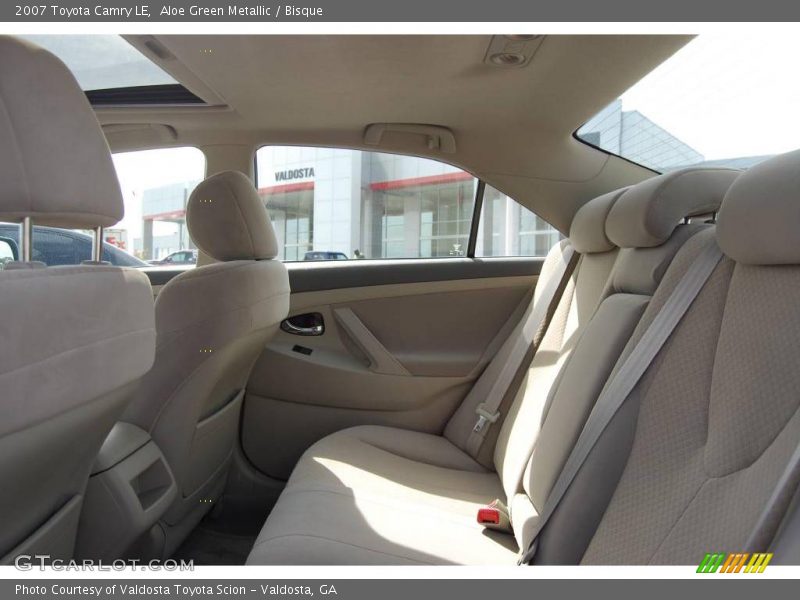 Aloe Green Metallic / Bisque 2007 Toyota Camry LE