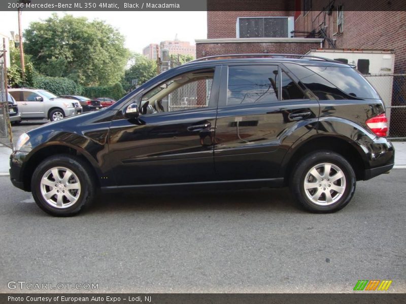 Black / Macadamia 2006 Mercedes-Benz ML 350 4Matic