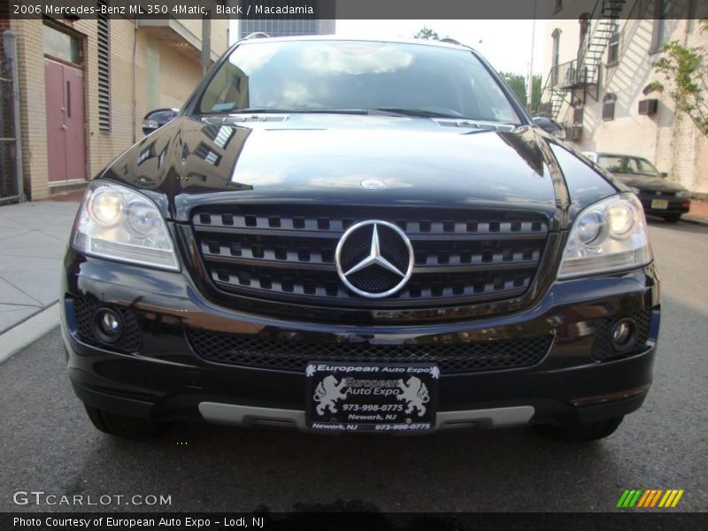 Black / Macadamia 2006 Mercedes-Benz ML 350 4Matic
