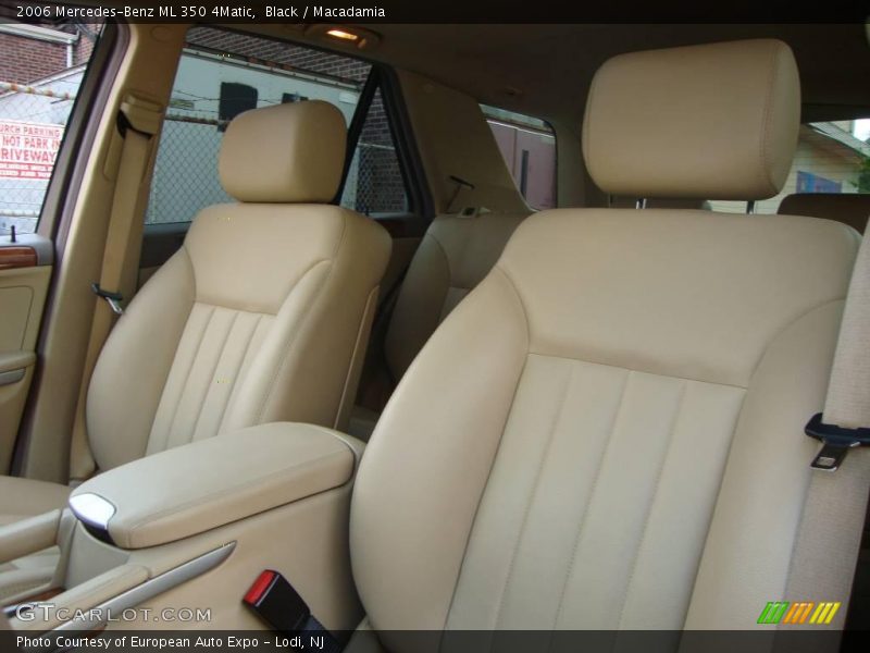 Black / Macadamia 2006 Mercedes-Benz ML 350 4Matic