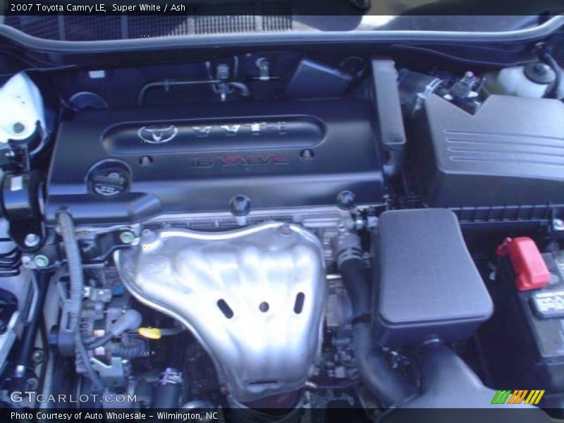 Super White / Ash 2007 Toyota Camry LE
