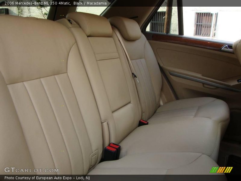 Black / Macadamia 2006 Mercedes-Benz ML 350 4Matic