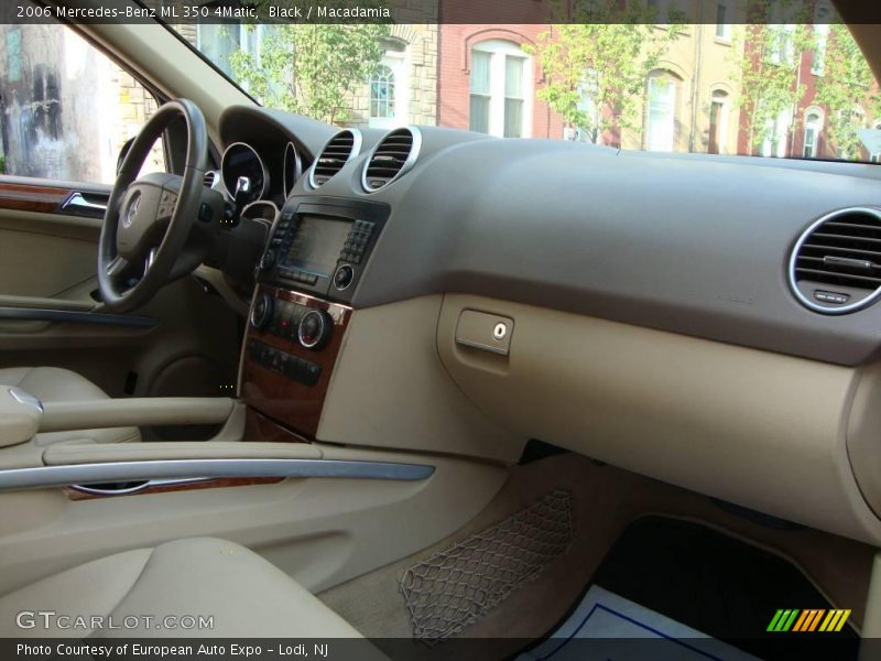 Black / Macadamia 2006 Mercedes-Benz ML 350 4Matic