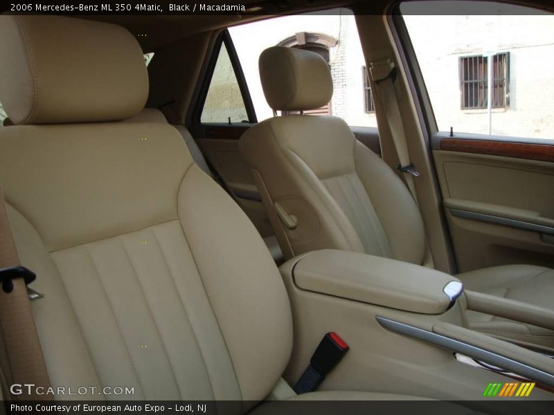 Black / Macadamia 2006 Mercedes-Benz ML 350 4Matic