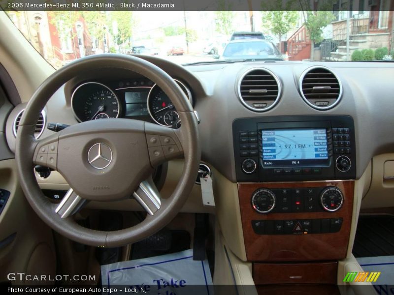 Black / Macadamia 2006 Mercedes-Benz ML 350 4Matic