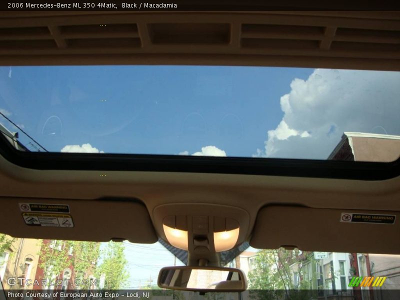 Black / Macadamia 2006 Mercedes-Benz ML 350 4Matic