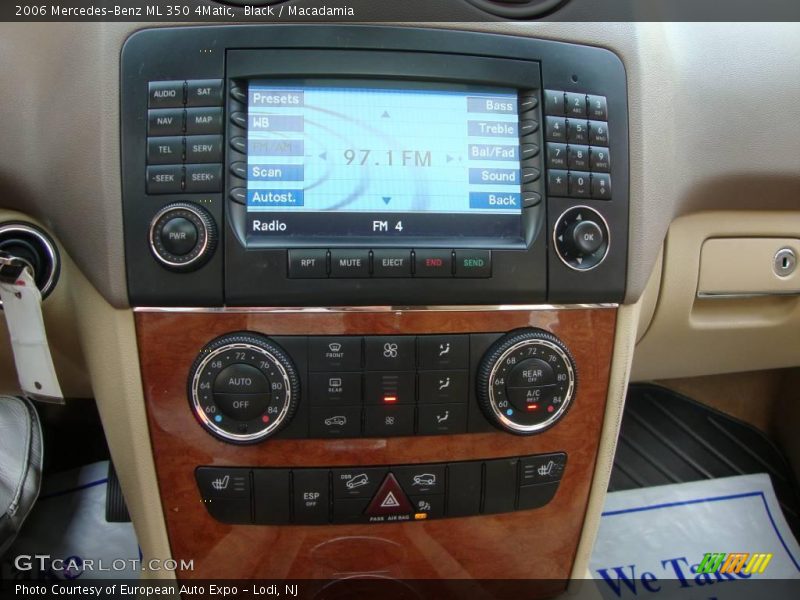Black / Macadamia 2006 Mercedes-Benz ML 350 4Matic