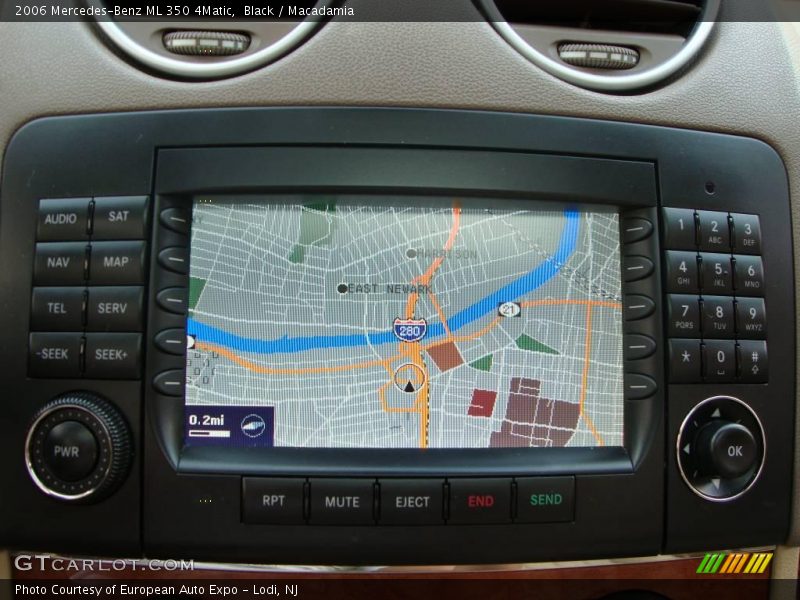 Black / Macadamia 2006 Mercedes-Benz ML 350 4Matic