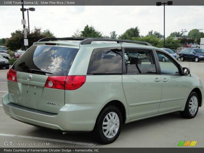 Silver Pine Mica / Stone 2008 Toyota Sienna LE